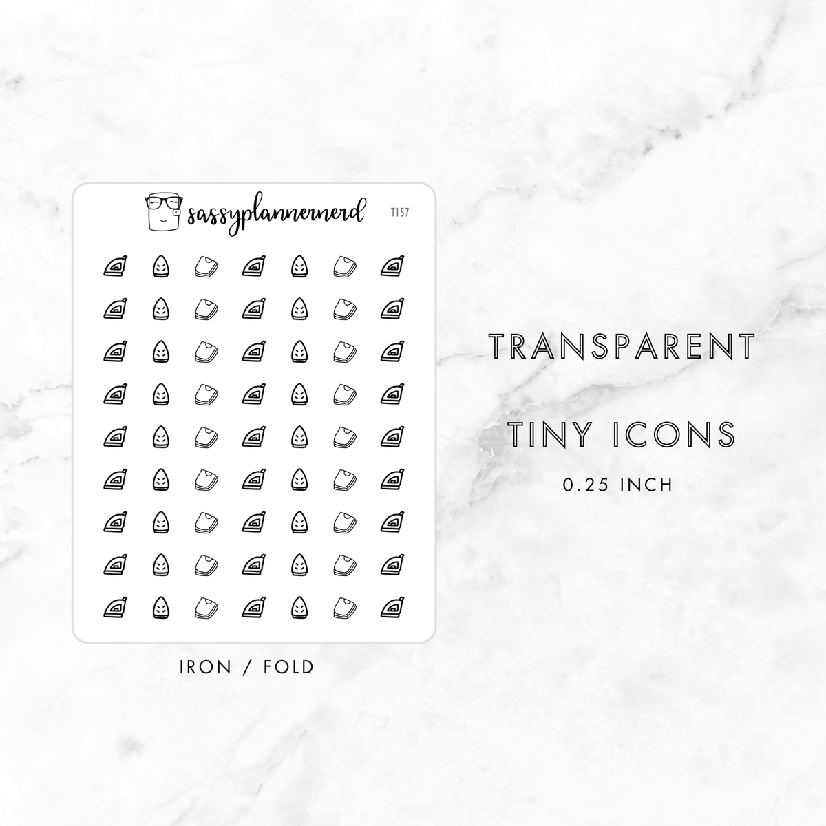 Iron/fold - tiny icons