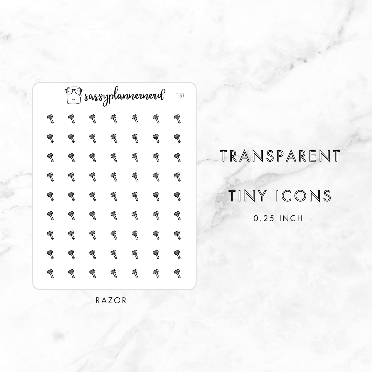 Razor - tiny icons