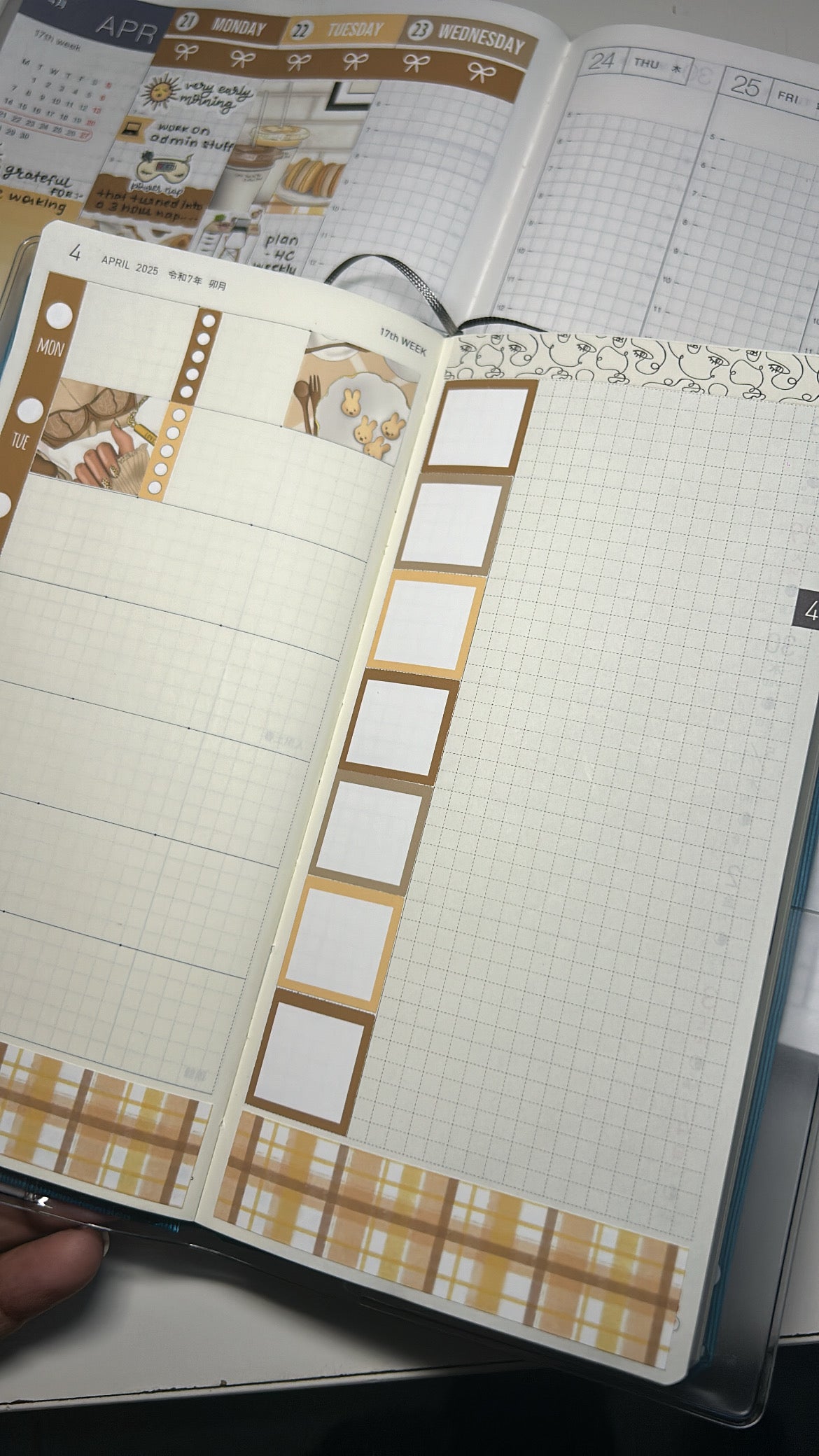 Cafe Vibes | Hobonichi Weeks Sticker kit