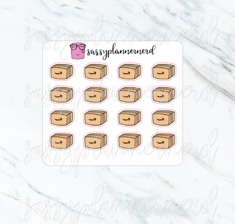 Amazon Packages | Doodle Stickers