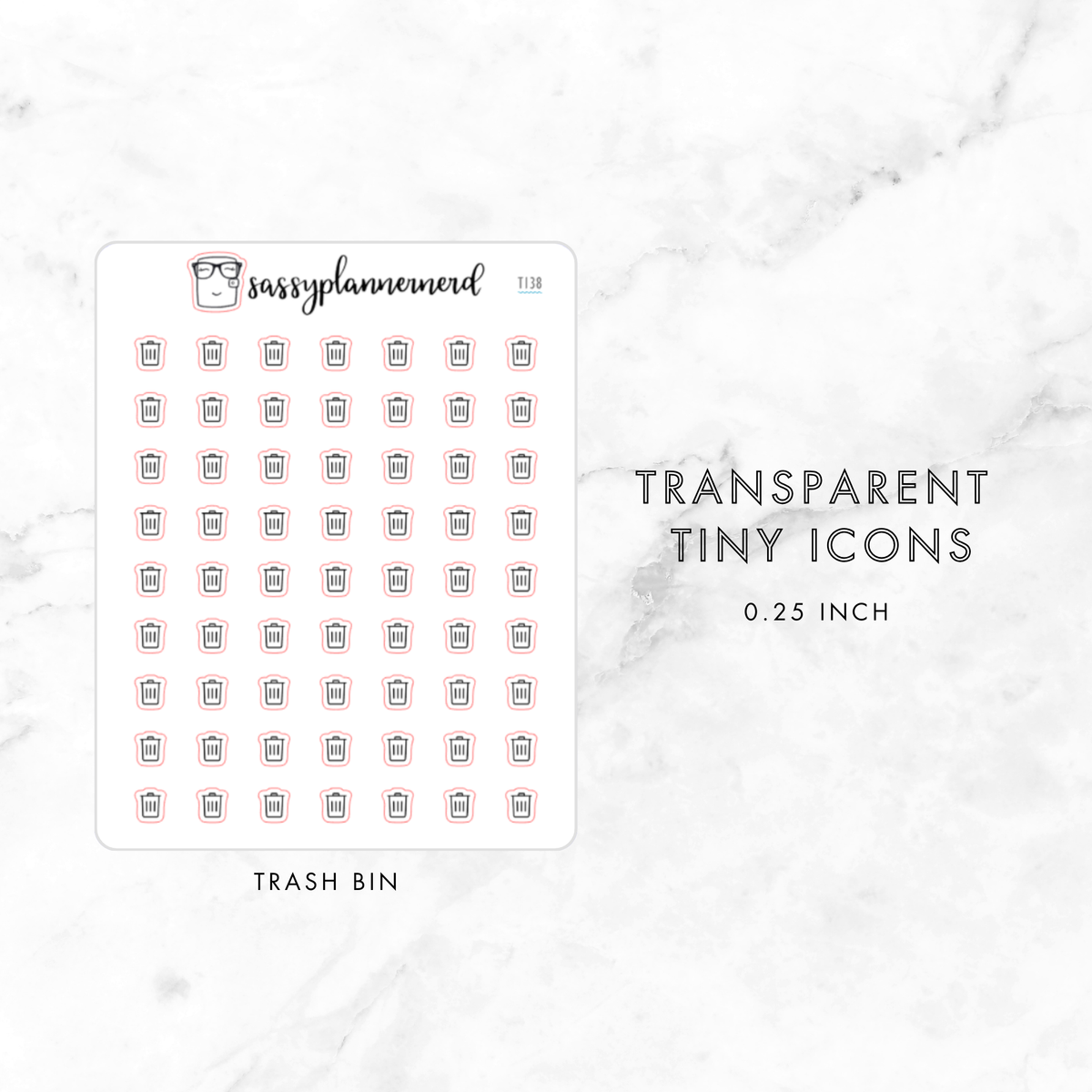 trash bin - tiny icons