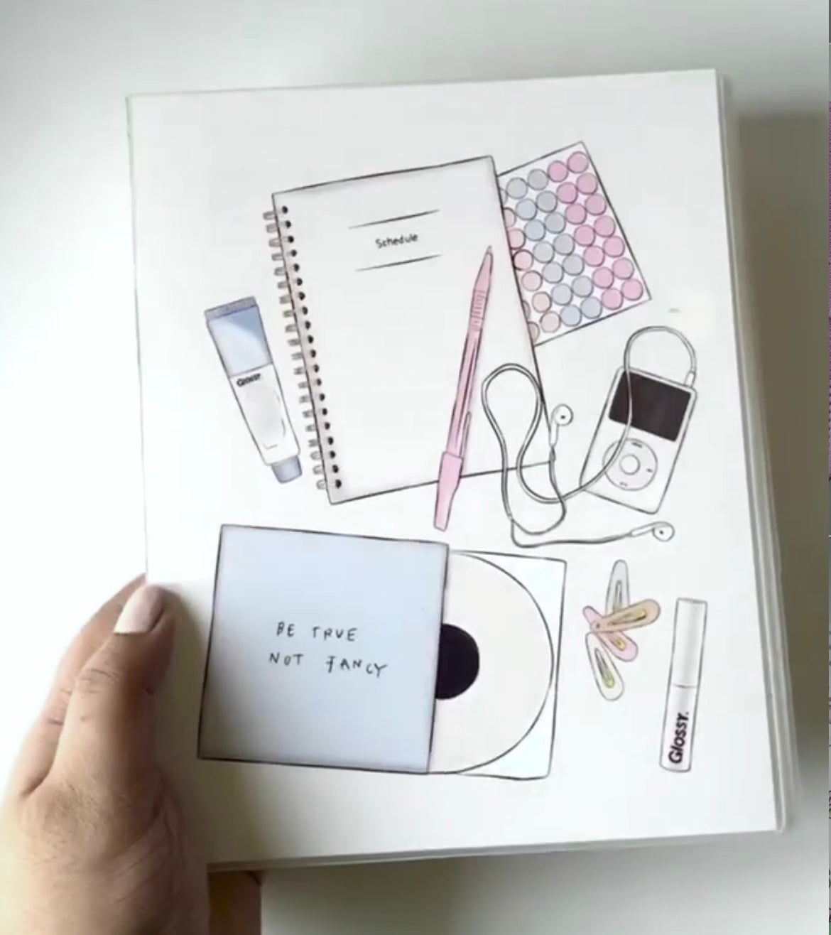 Planning Therapy 5 by 7 // Sticker Album // Sticker storage (only one per customer)