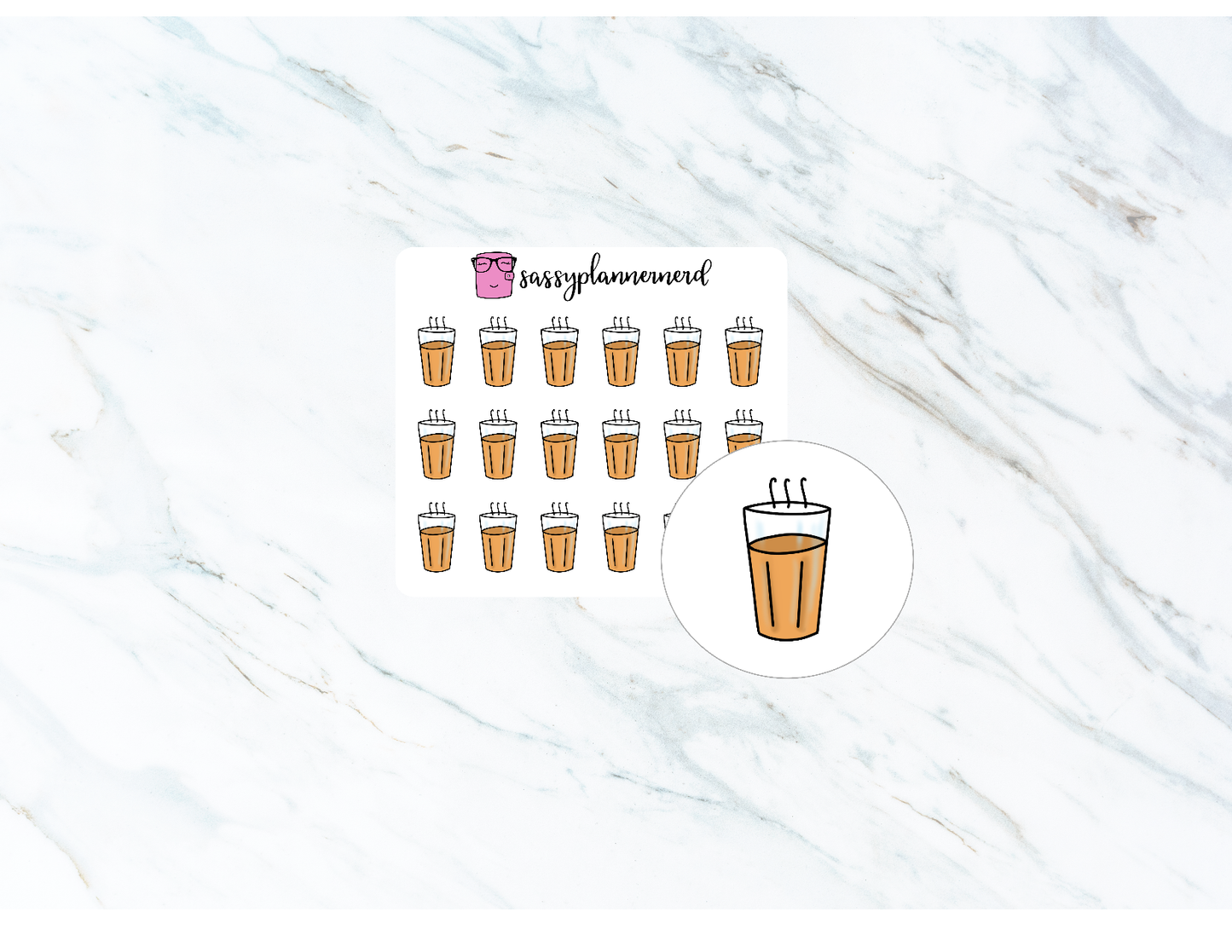 Chai | Doodle Stickers