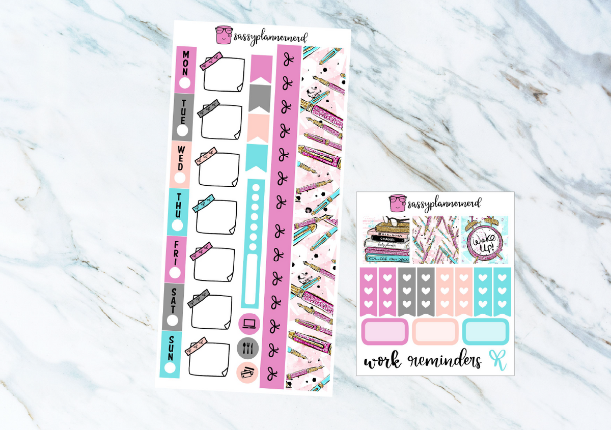 College Girl | Hobo Weeks Sticker kit