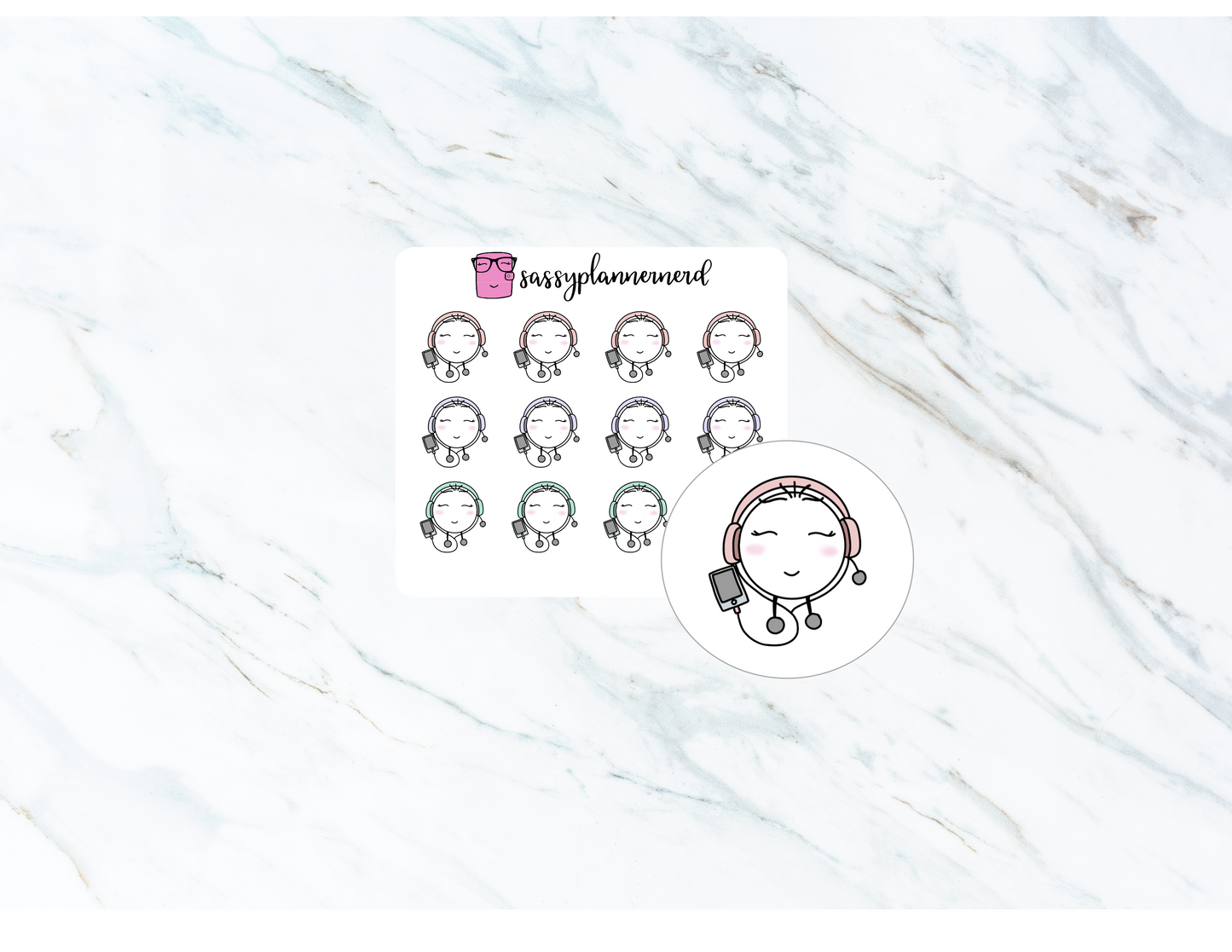 Headphone | Bubba Stickers