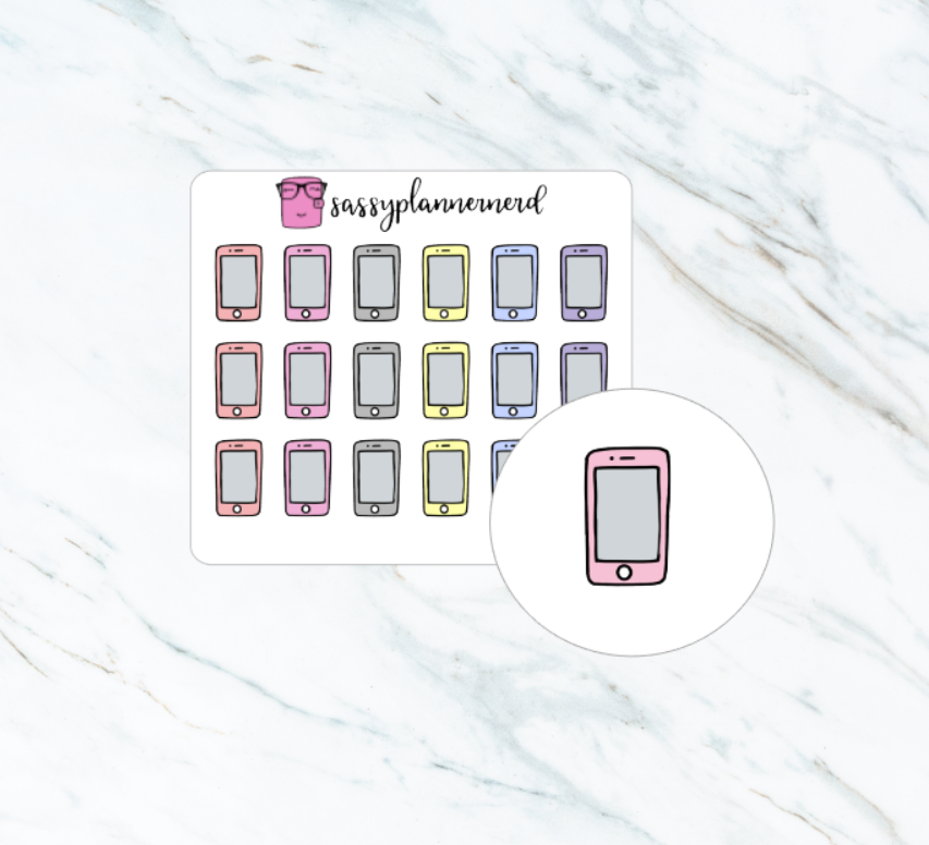 Phone | Doodle Stickers