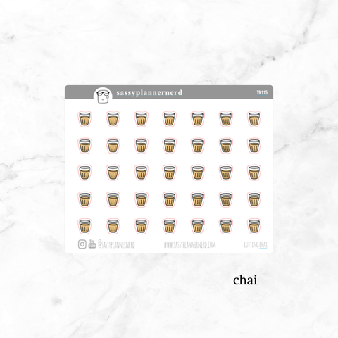 chai | tiny doodle stickers