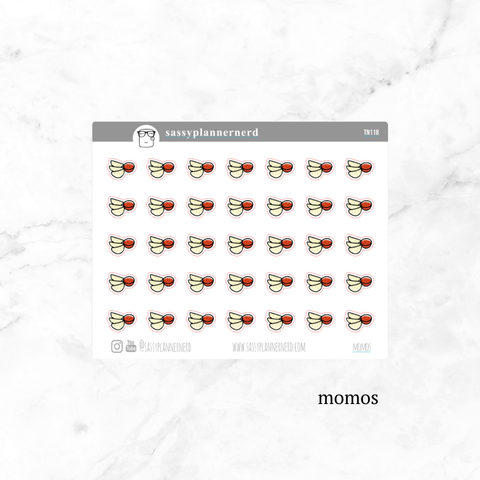 momos | tiny doodle stickers
