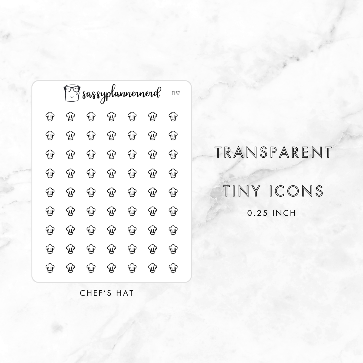 Chef’s hat  - tiny icons