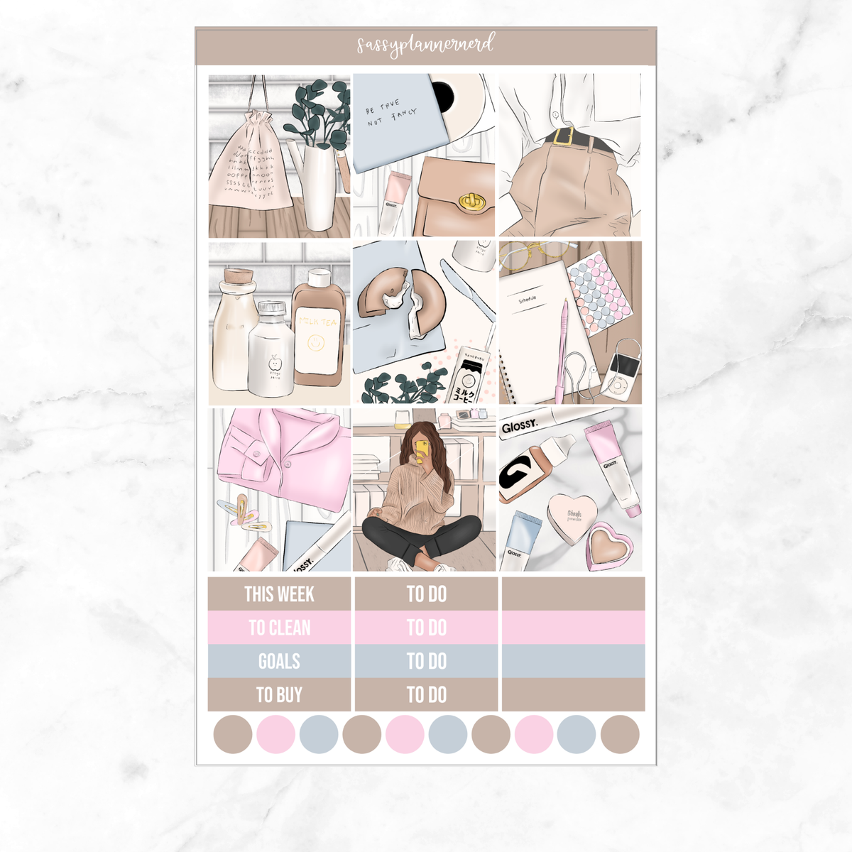 Simple Aesthetic HC weekly kit
