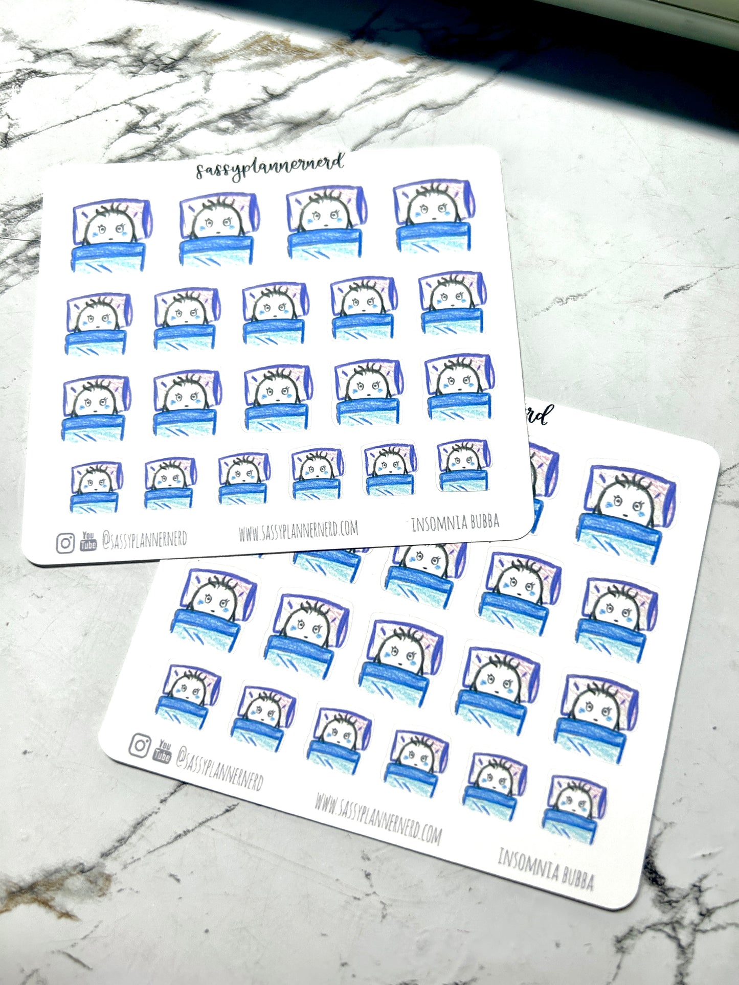 Insomniac - can’t sleep | Bubba Stickers