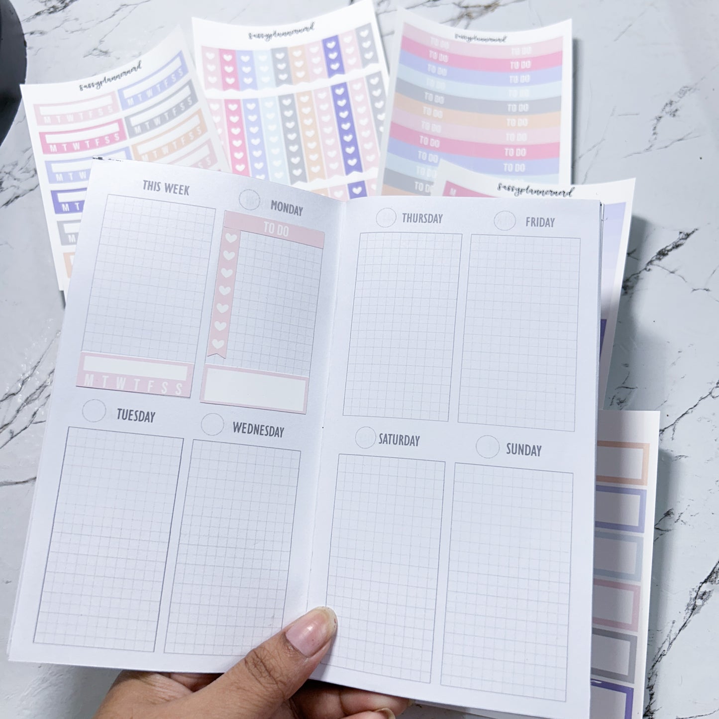 Essentials planner kit - with planner booklet