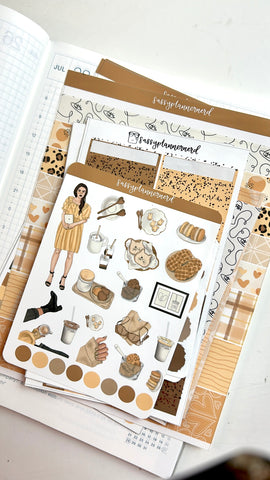 Limited edition Planner Kit | Cafe Vibes