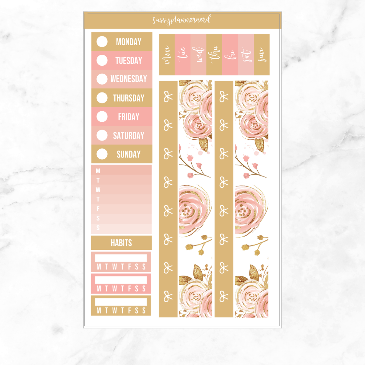 Golden garden | HC weekly kit