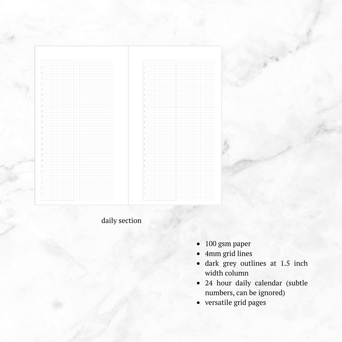 Make It Happen | undated planner - beige