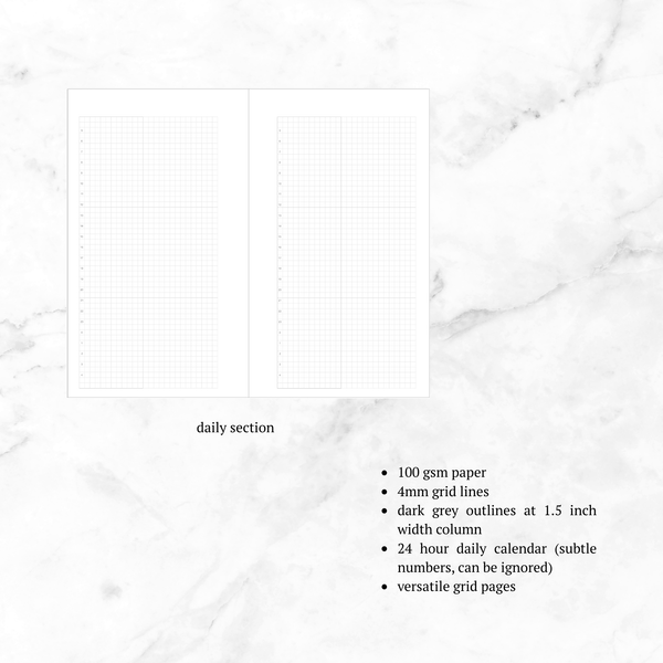 Make It Happen | undated planner - rosepink