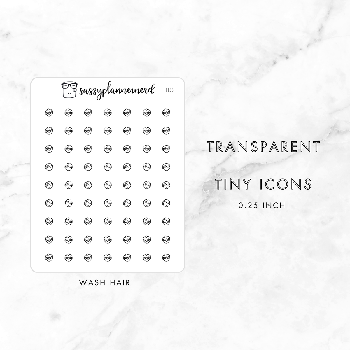 Wash hair bubba  - tiny icons
