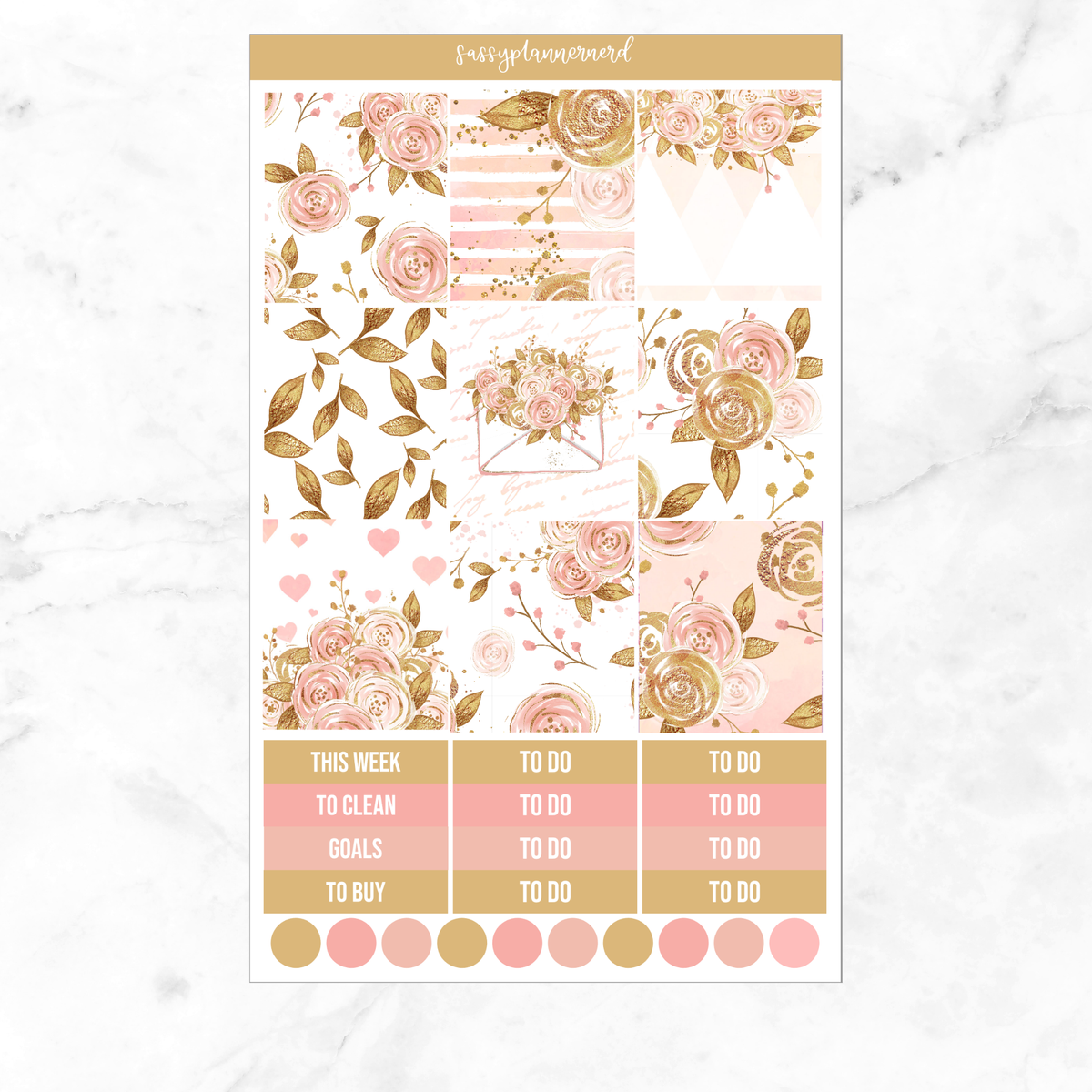 Golden garden | HC weekly kit