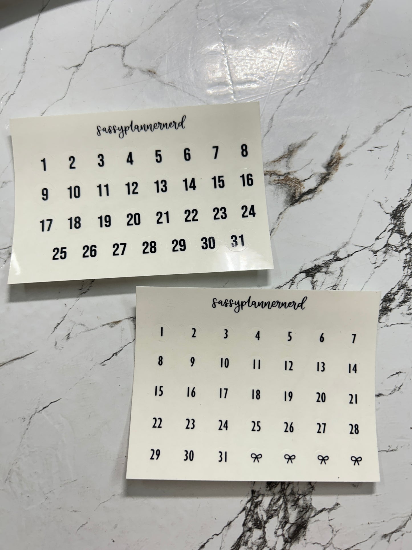 Back to basics - planner kit
