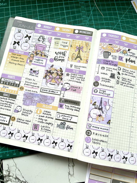 Printable Hobonichi Cousin Weekly kit - enchante’