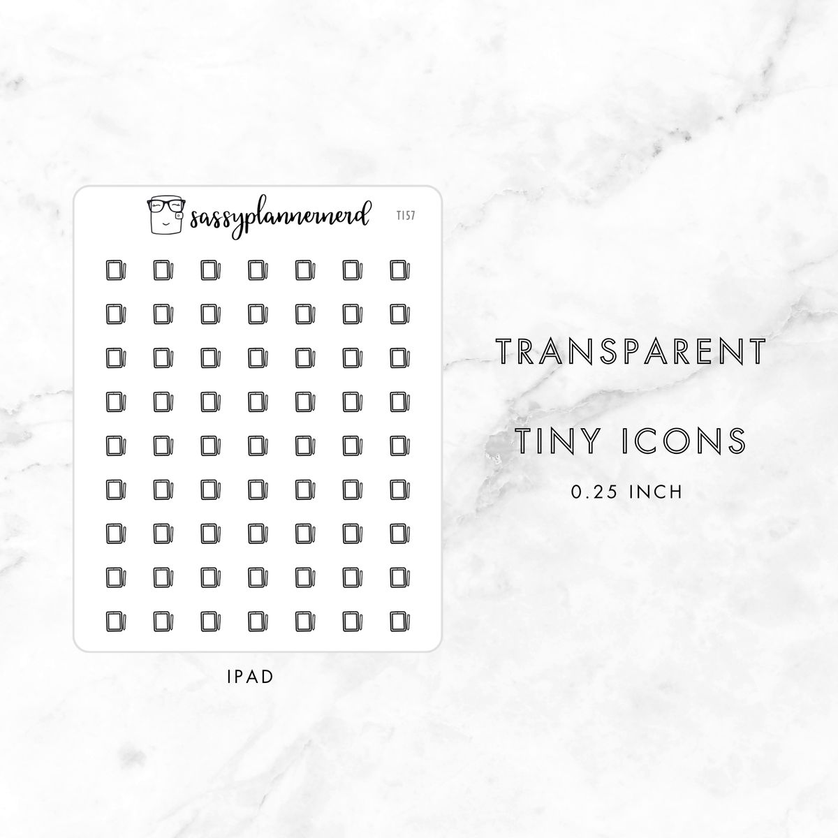Ipad  - tiny icons