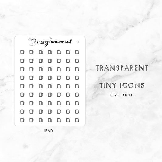 Ipad  - tiny icons