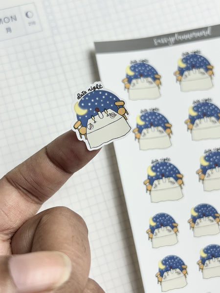 Date night | Doodle Stickers