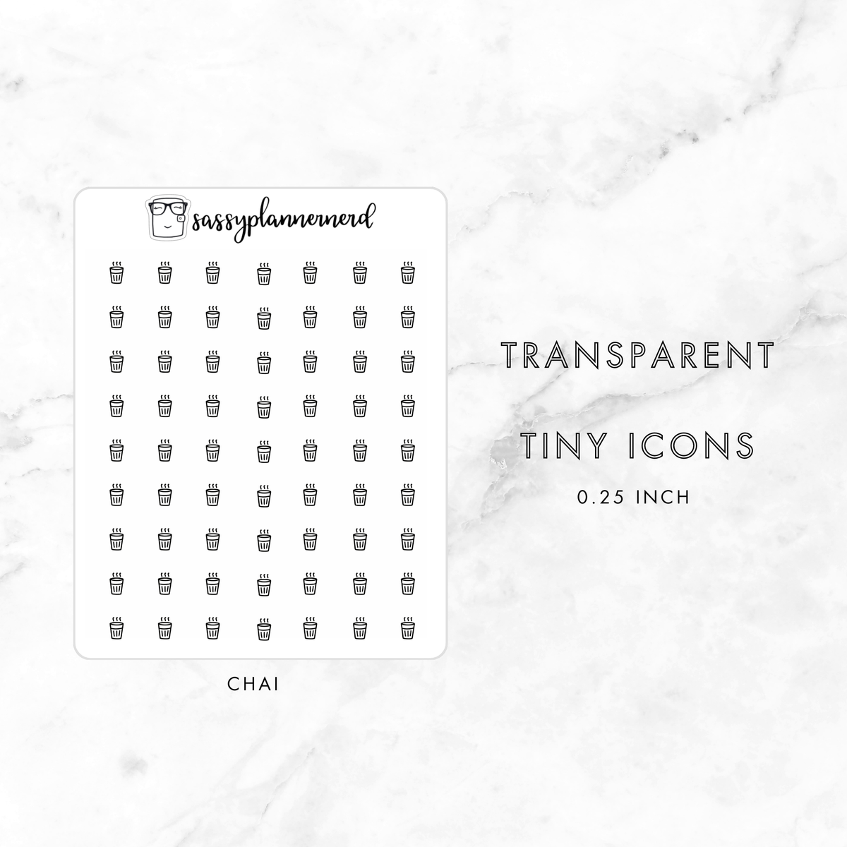Chai  - tiny icons