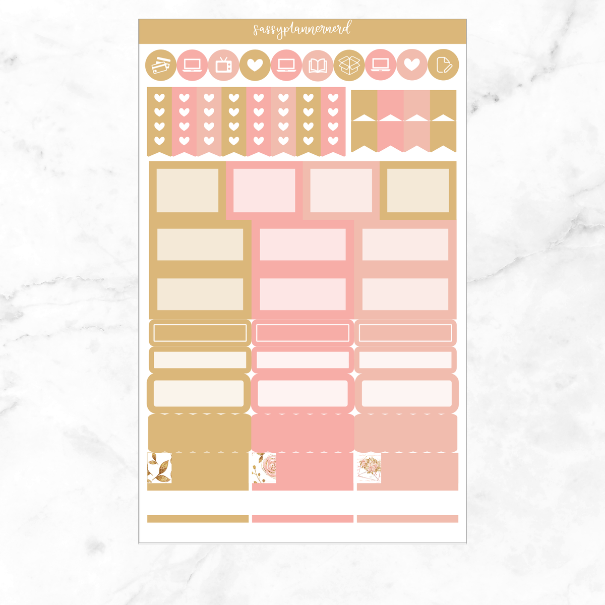 Golden garden | HC weekly kit