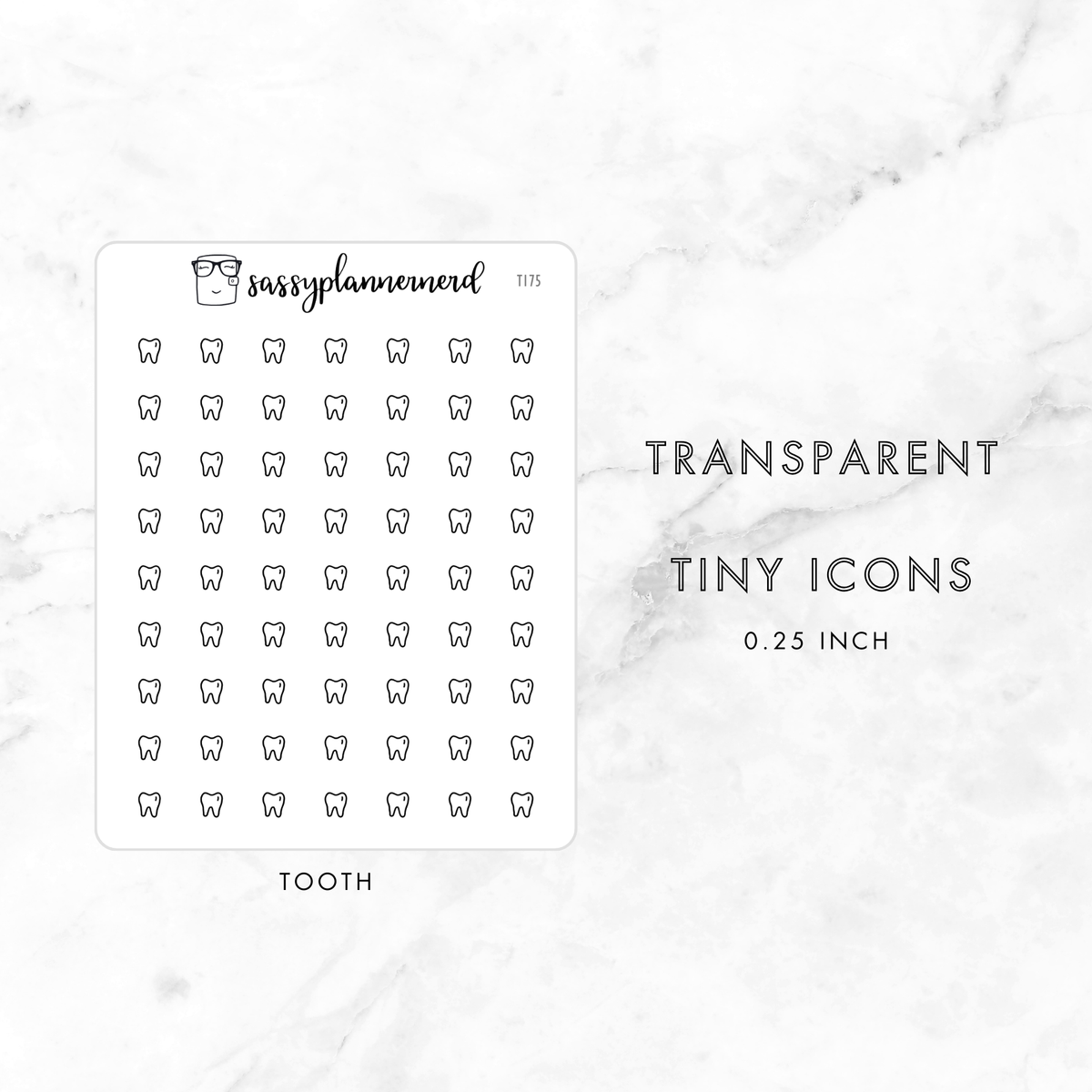 Tooth  - tiny icons