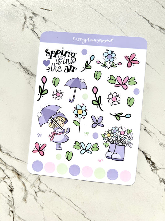 April Showers | deco stickers