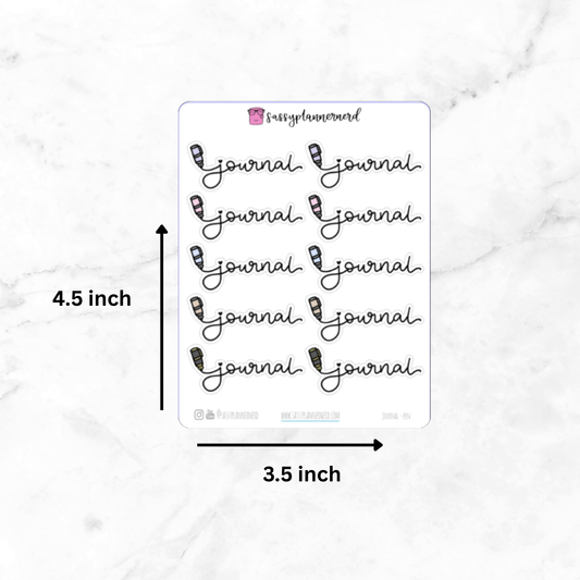 Journal - pen | Doodle Stickers