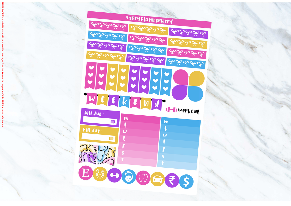 Celebrate colours | Weekly kit