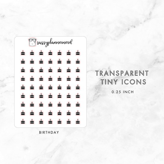 birthday - tiny icons