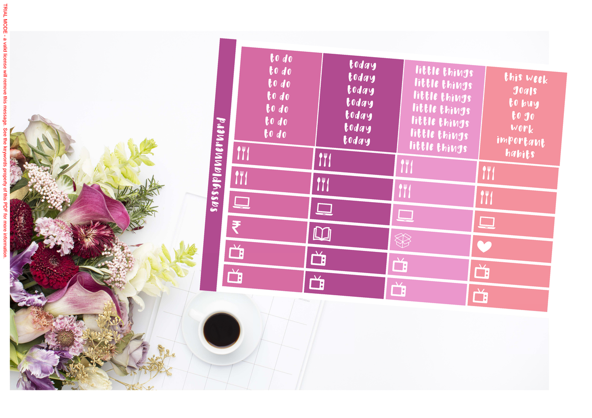 Bloom | Weekly kit | FULL KIT