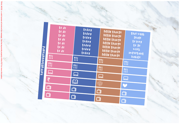 Bookworm | Weekly kit | FULL KIT