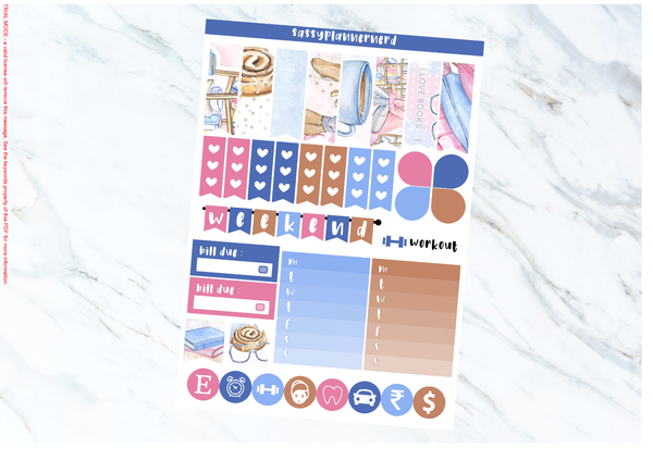 Bookworm | Weekly kit | FULL KIT