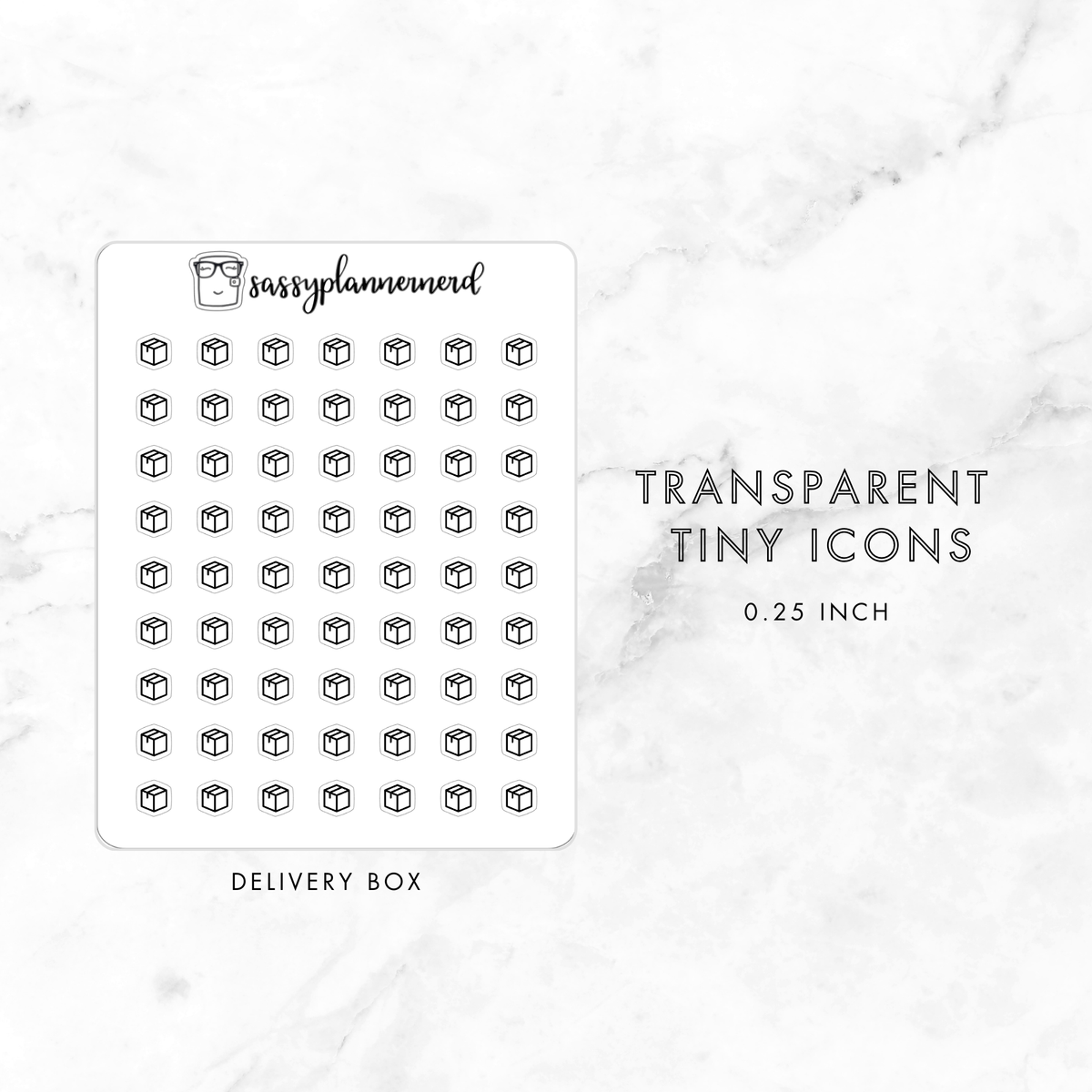 delivery box - tiny icons