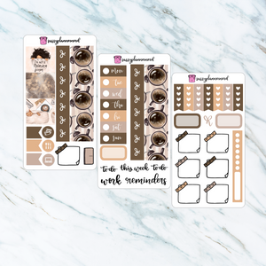 Coffeelicious | Hobonichi Weeks Sticker kit (Copy)