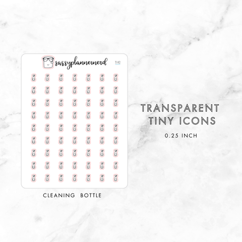 cleaning bottle - tiny icons