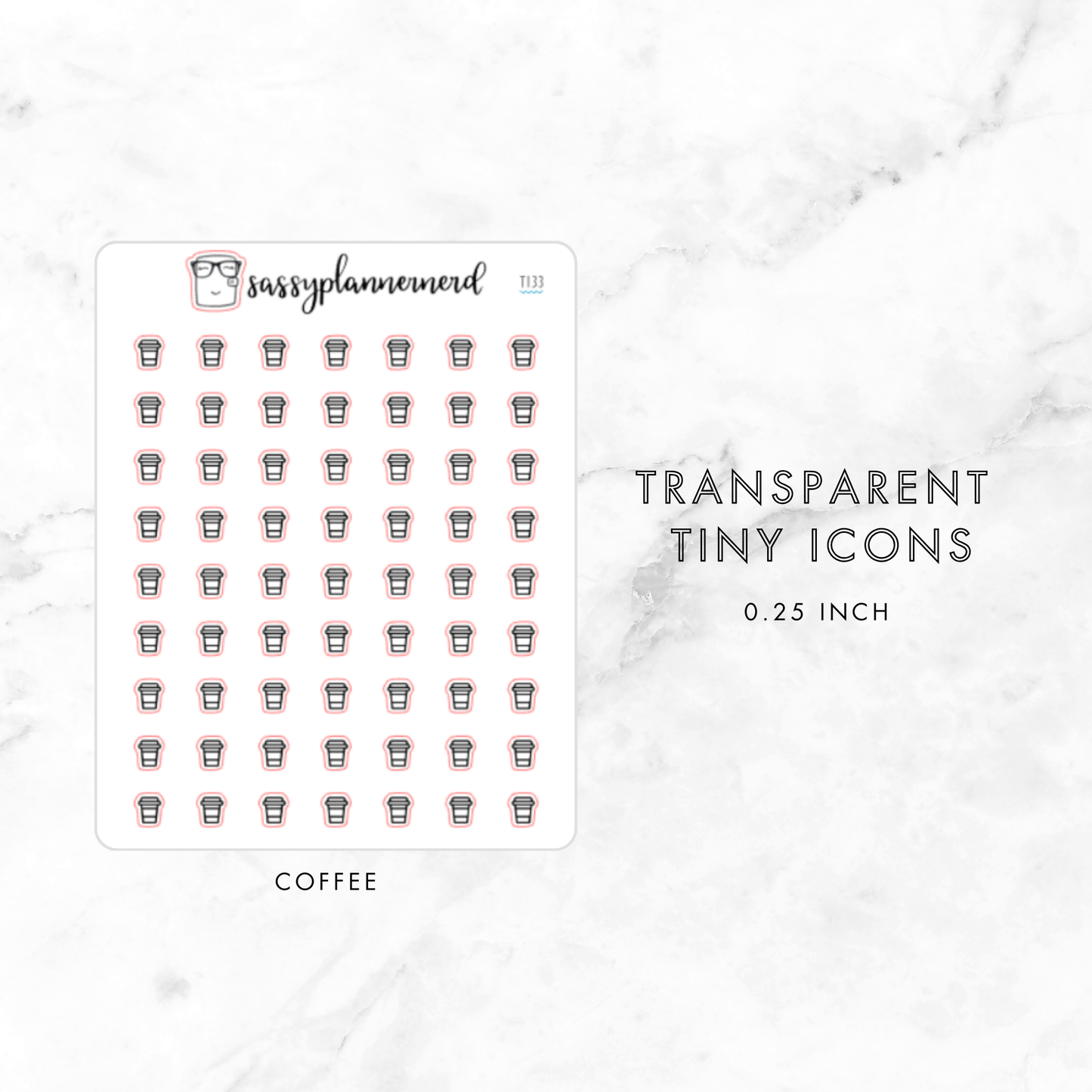 coffee to go - tiny icons