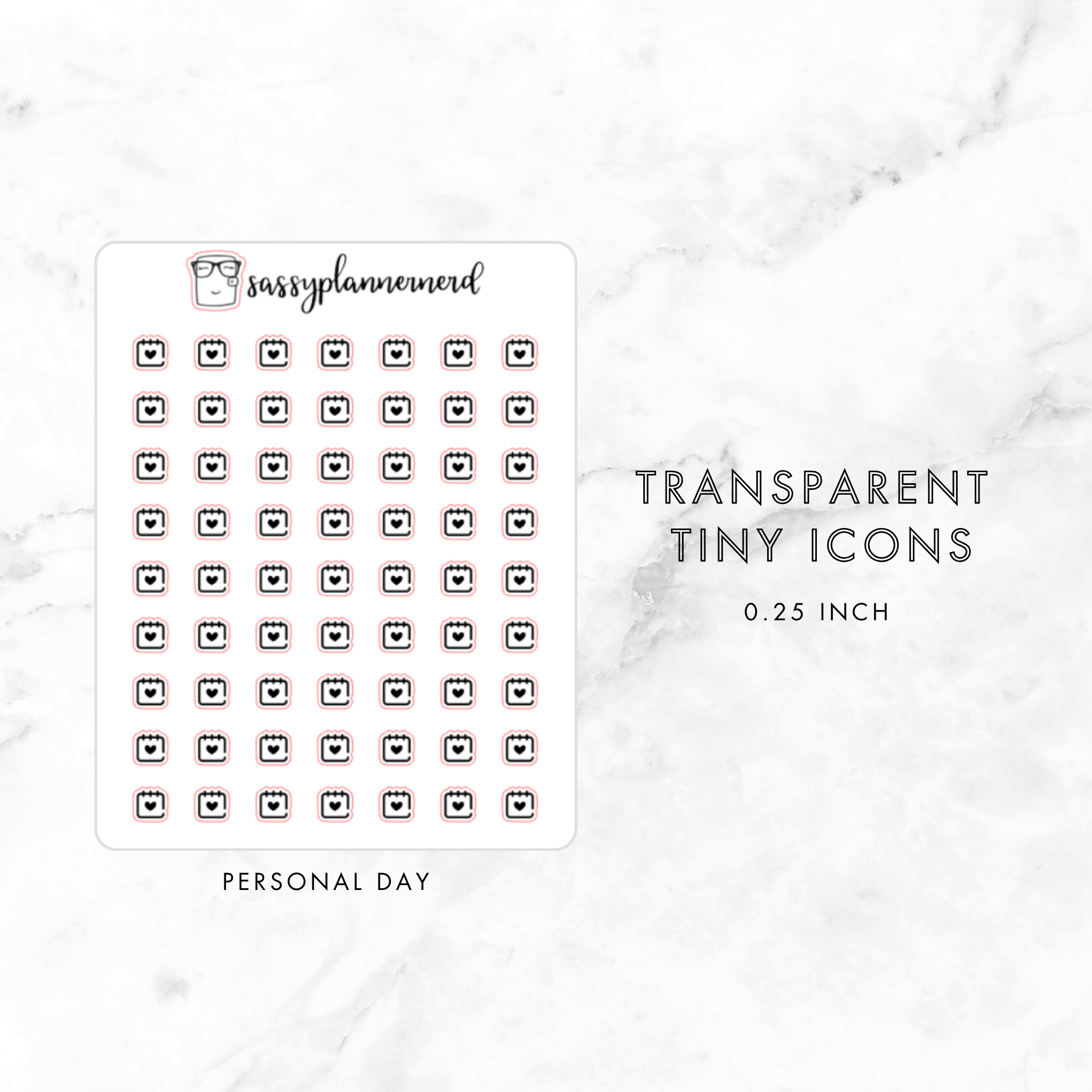 personal day - tiny icons