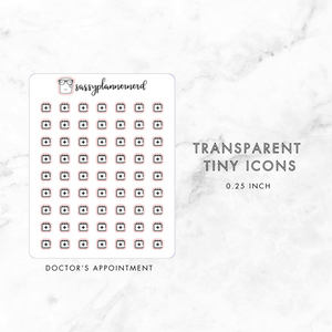 doctor's appointment - tiny icons