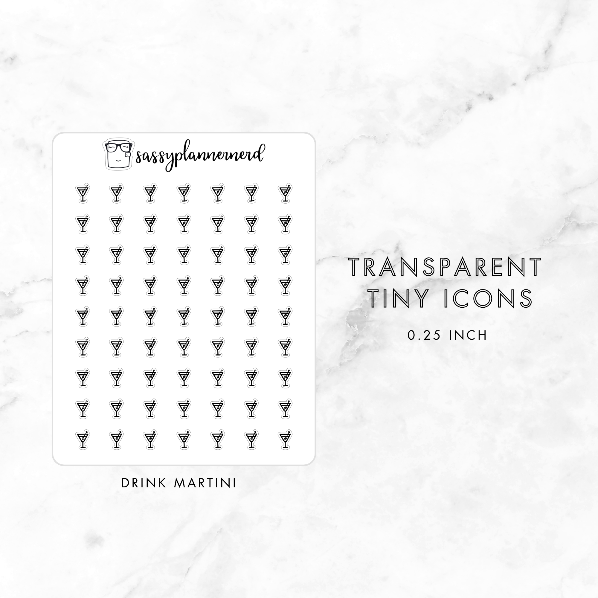 drink martini- tiny icons