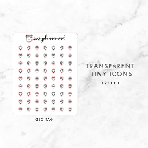 geo tag - tiny icons