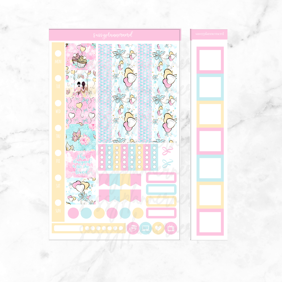 Soul sister | Hobonichi Weeks Sticker kit