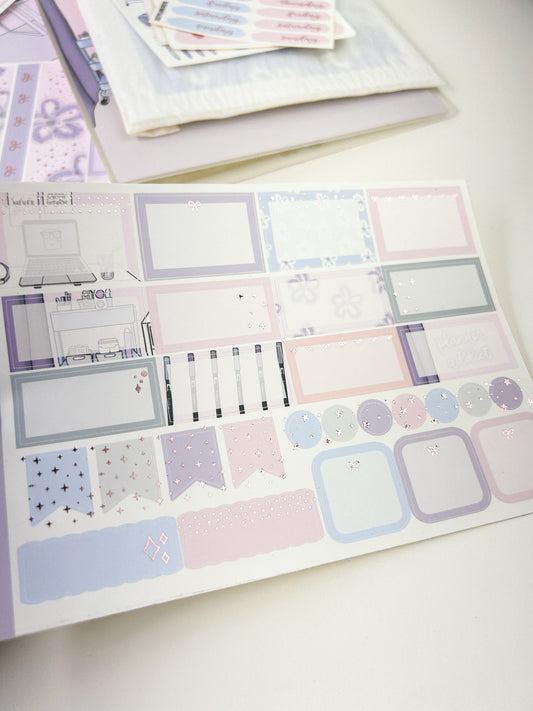 Sticker office | FOILED Weekly kit // anniversary bundle kit