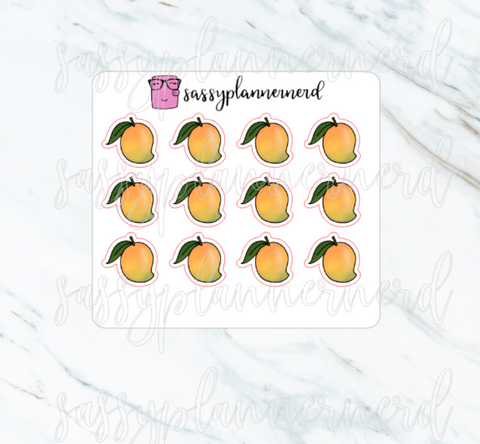 Mango Fruit | Doodle Stickers