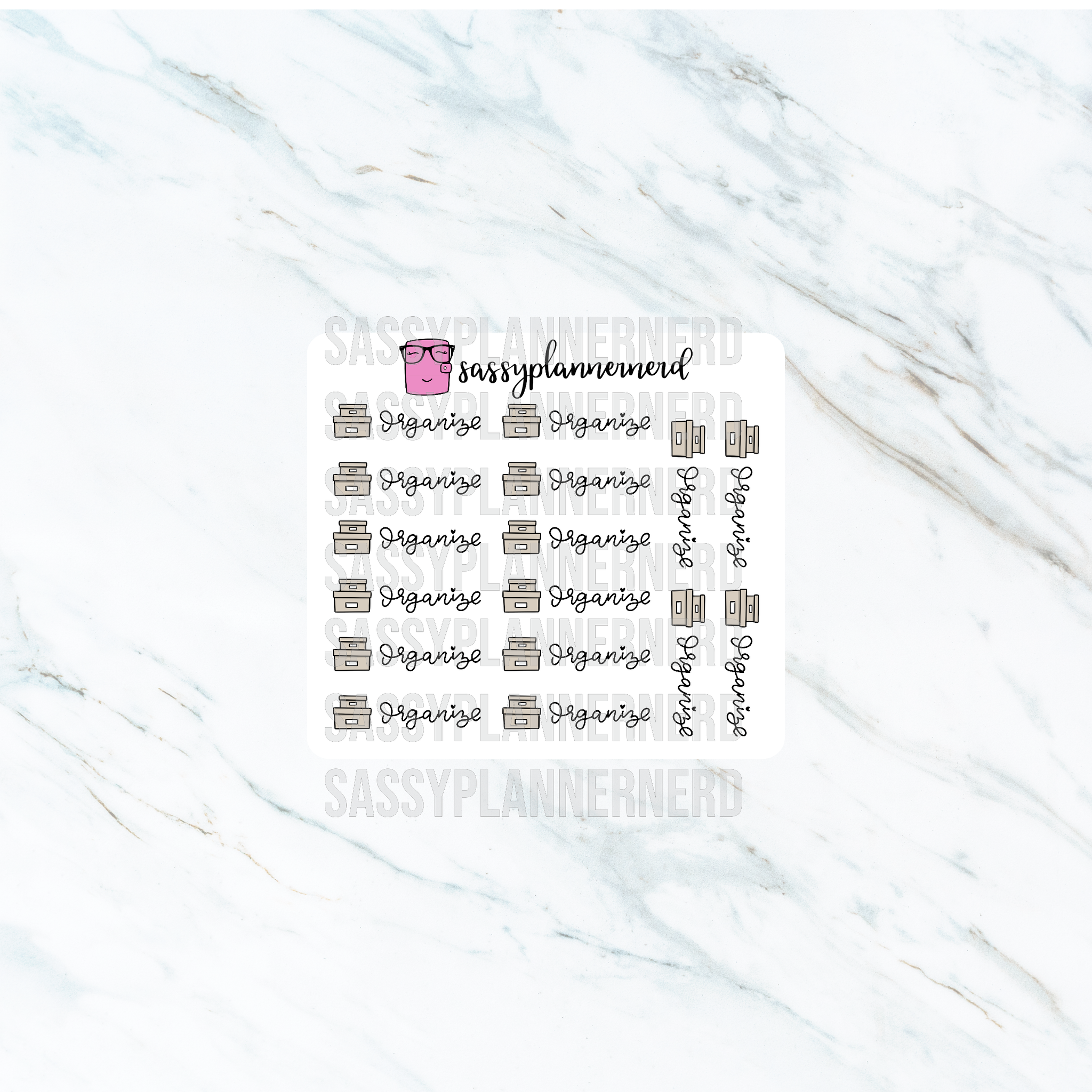 organize | doodle stickers