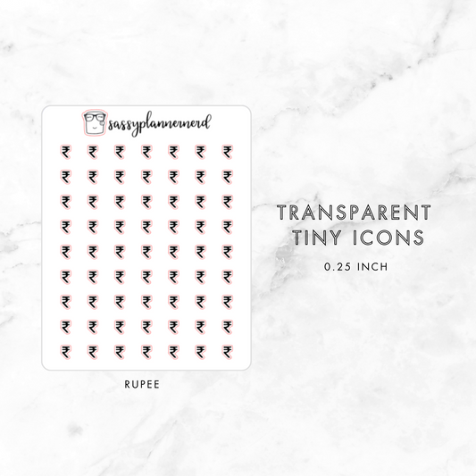 rupee - tiny icons